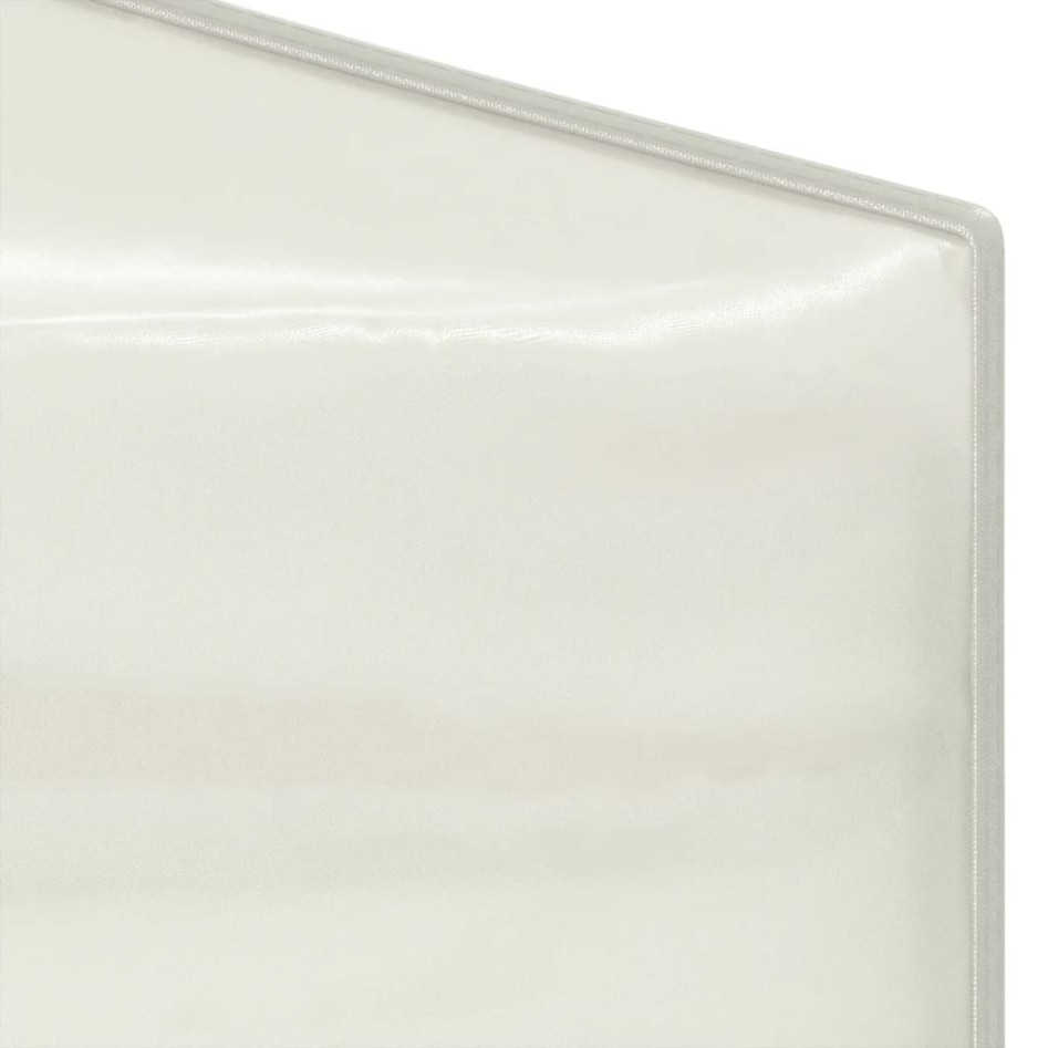 Carpa para fiestas plegable con paredes laterales crema 3x6