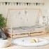 Estructura de cama para niños con cajones madera pino 90x200