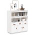 Aparador alto madera maciza de pino blanco 100x40x108,5