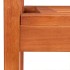 Banco de jardín 2 plazas 120 cm madera de eucalipto