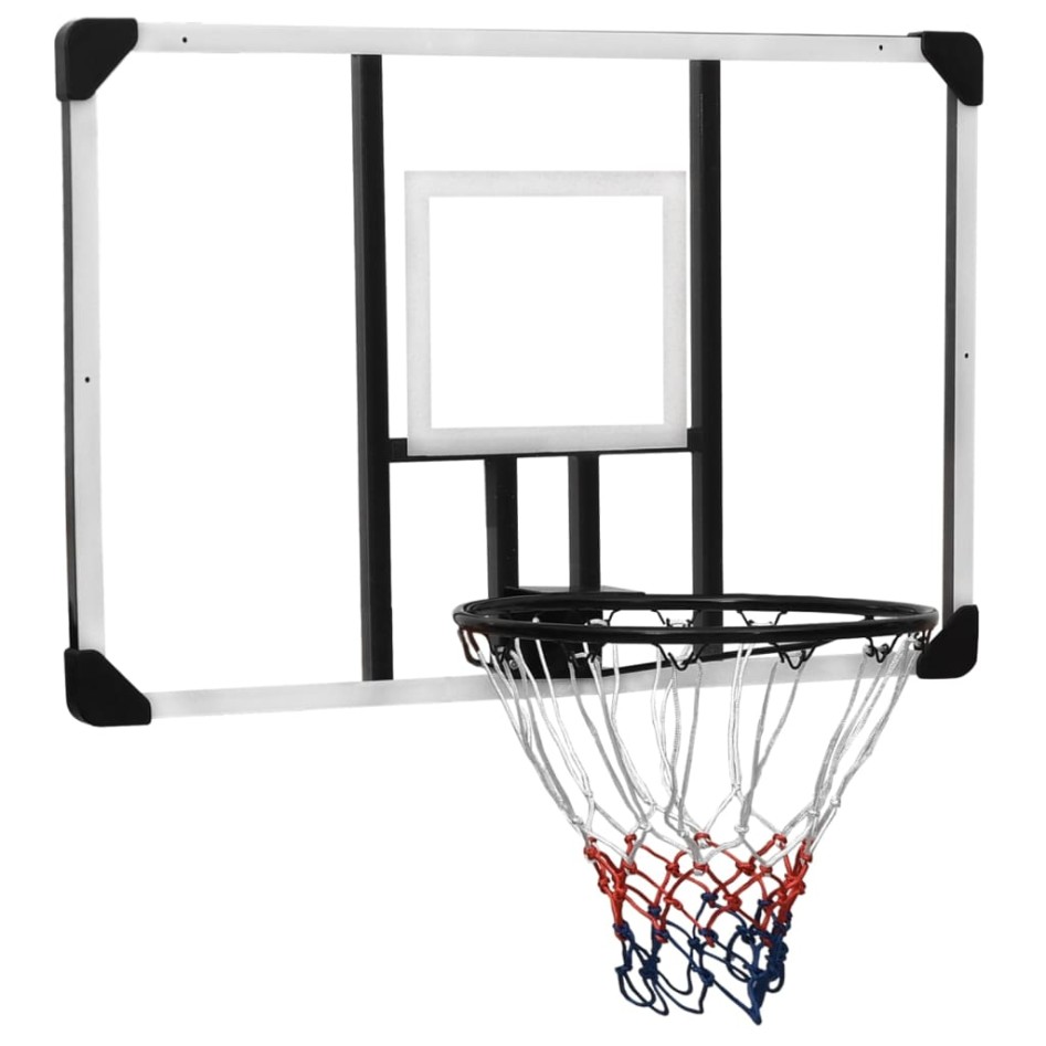Tablero de baloncesto policarbonato transparente 106x69x3