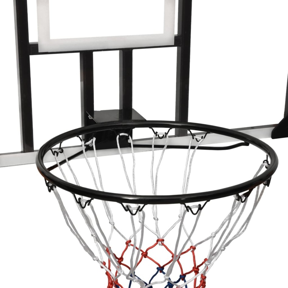 Tablero de baloncesto policarbonato transparente 106x69x3