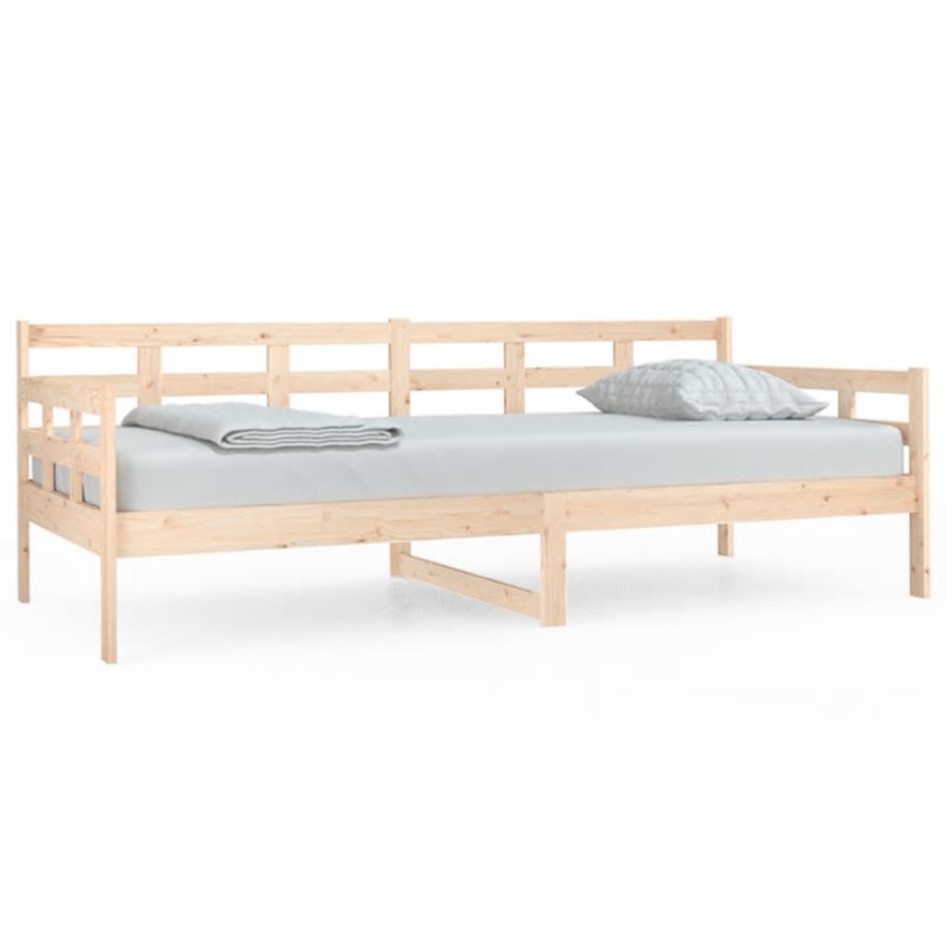 Sofá cama madera maciza de pino 90x200