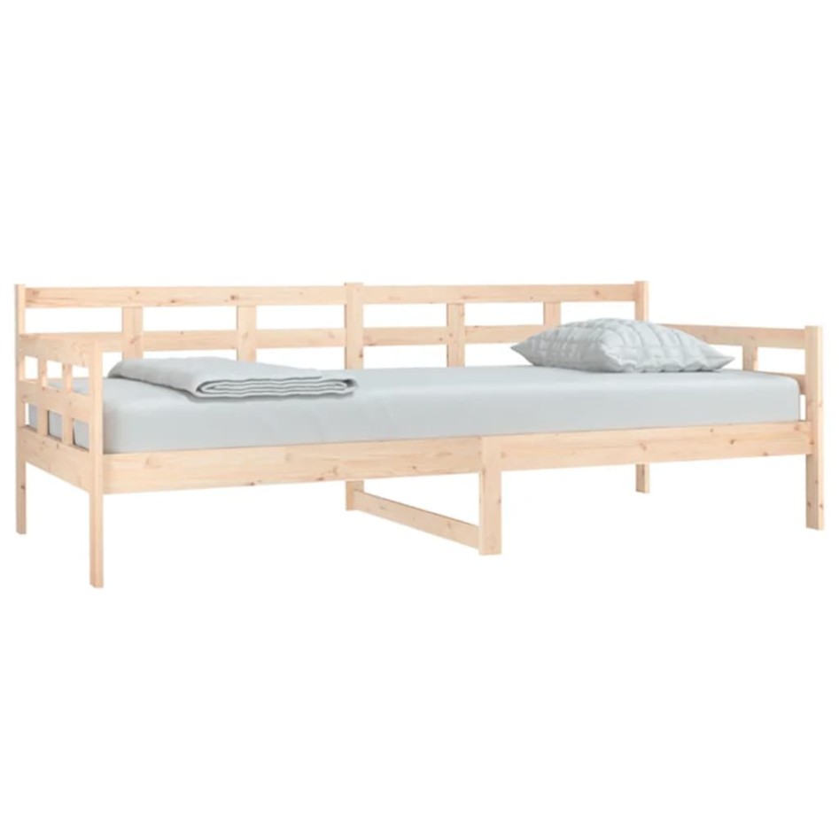 Sofá cama madera maciza de pino 90x200