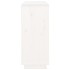 Aparador de madera maciza de pino blanco 104,5x34x80