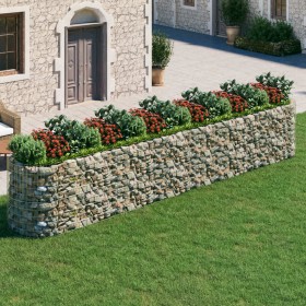 Arriate de gaviones de hierro galvanizado 600x100x100