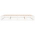 Estructura de cama de madera maciza 140x200