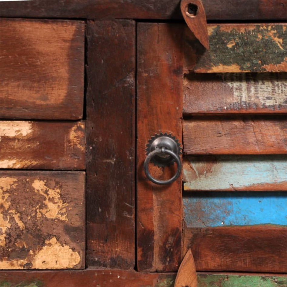 Mueble auxiliar para TV Hi-Fi madera maciza