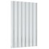 Paneles tejado 36 uds acero recubierto gris antracita 60x36