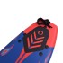 Tabla de surf azul y rojo 170