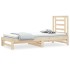 Sofá cama extraíble madera maciza de pino 2x(90x200)