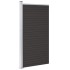 Panel de valla WPC negro 95x186