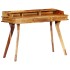 Escritorio de madera maciza de sheesham 115x50x85