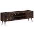 Mueble para TV de madera maciza reciclada 140x30x45