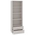 Aparador HAMAR madera maciza de pino blanca 60x35x180