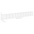 Muro de gaviones con cubiertas acero galvanizado 900x30x100