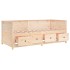 Sofá cama de madera maciza de pino 75x190