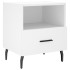Mesitas de noche 2 uds madera ingeniería blanco 40x35x47,5