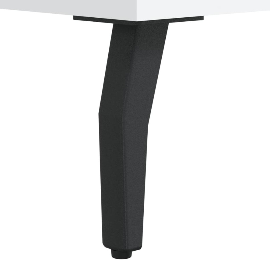 Mesitas de noche 2 uds madera ingeniería blanco 40x35x47,5