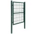 Cancela de valla 2D individual verde 106x210