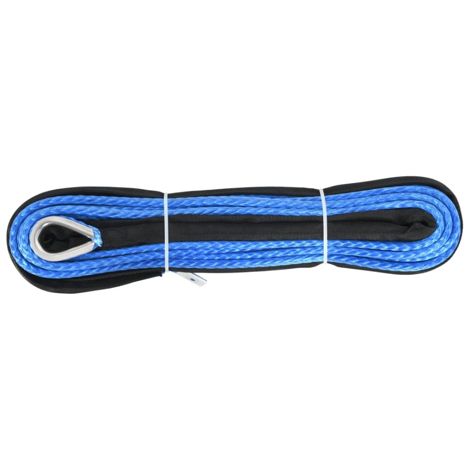 Cable de cabrestante azul 9 mm x 26