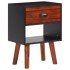 VidaXL Mesitas de noche 2 unidades madera de acacia maciza 40x30x57