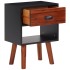 VidaXL Mesitas de noche 2 unidades madera de acacia maciza 40x30x57