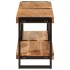 Mueble de TV madera maciza de acacia 140x30x40
