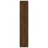 Zapatero de madera contrachapada roble marrón 54x34x183