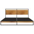 Estructura de cama de metal 160x200