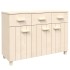 Aparador HAMAR madera de pino maciza marrón miel 113x40x80