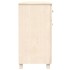 Aparador HAMAR madera de pino maciza marrón miel 113x40x80