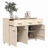 Aparador HAMAR madera de pino maciza marrón miel 113x40x80