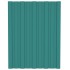 Panel para tejado acero galvanizado verde 36 unidades 60x45