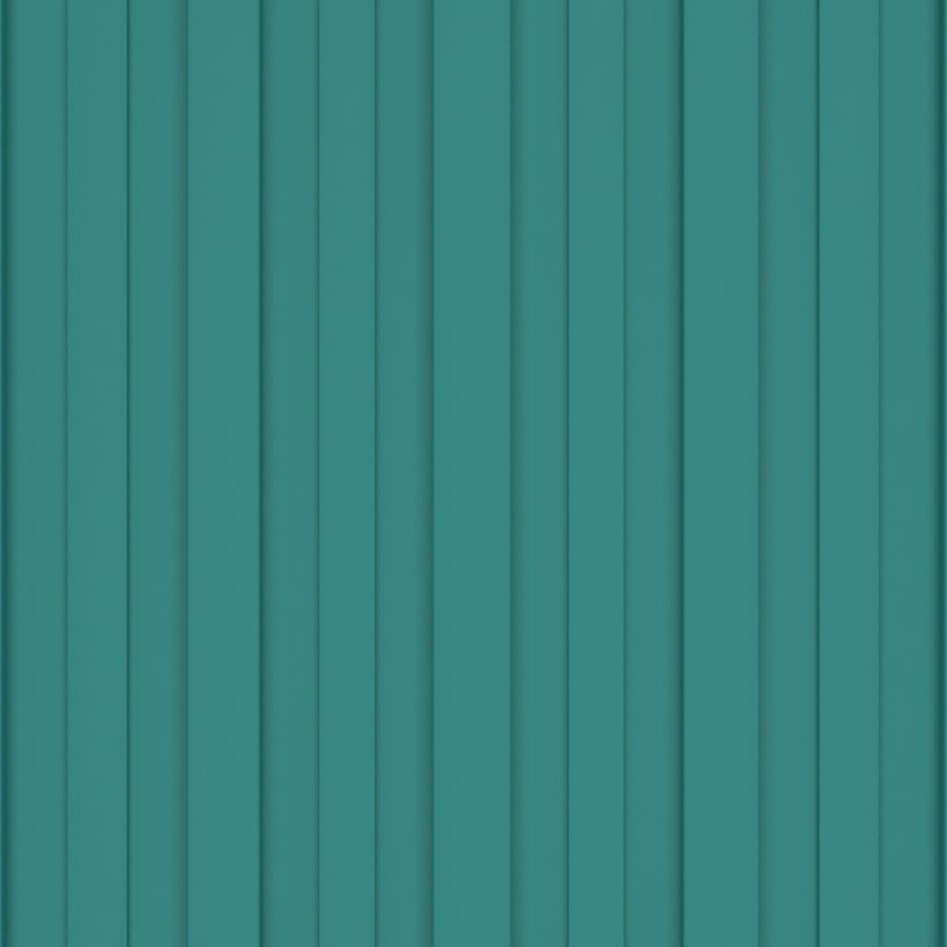 Panel para tejado acero galvanizado verde 36 unidades 60x45