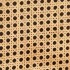Aparador de madera maciza mango y caña natural 80x30x73
