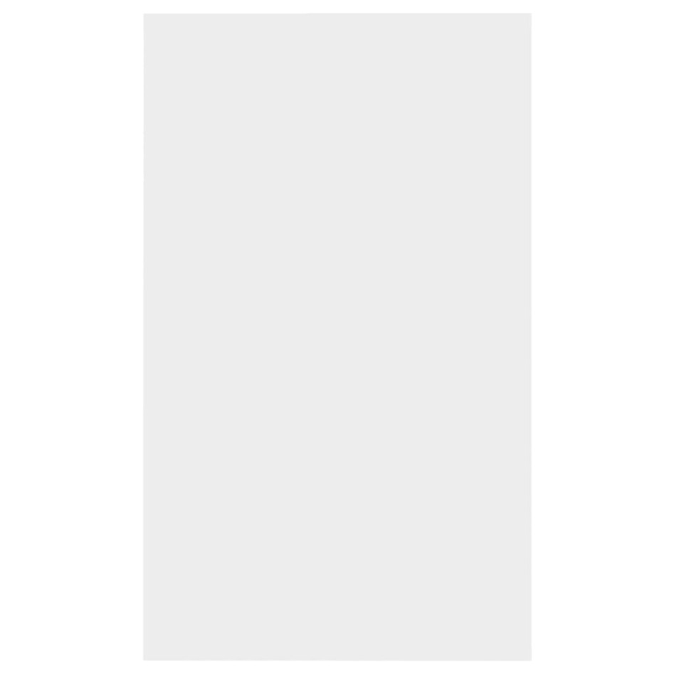 Aparador con 3 cajones madera contrachapada blanco 120x41x75