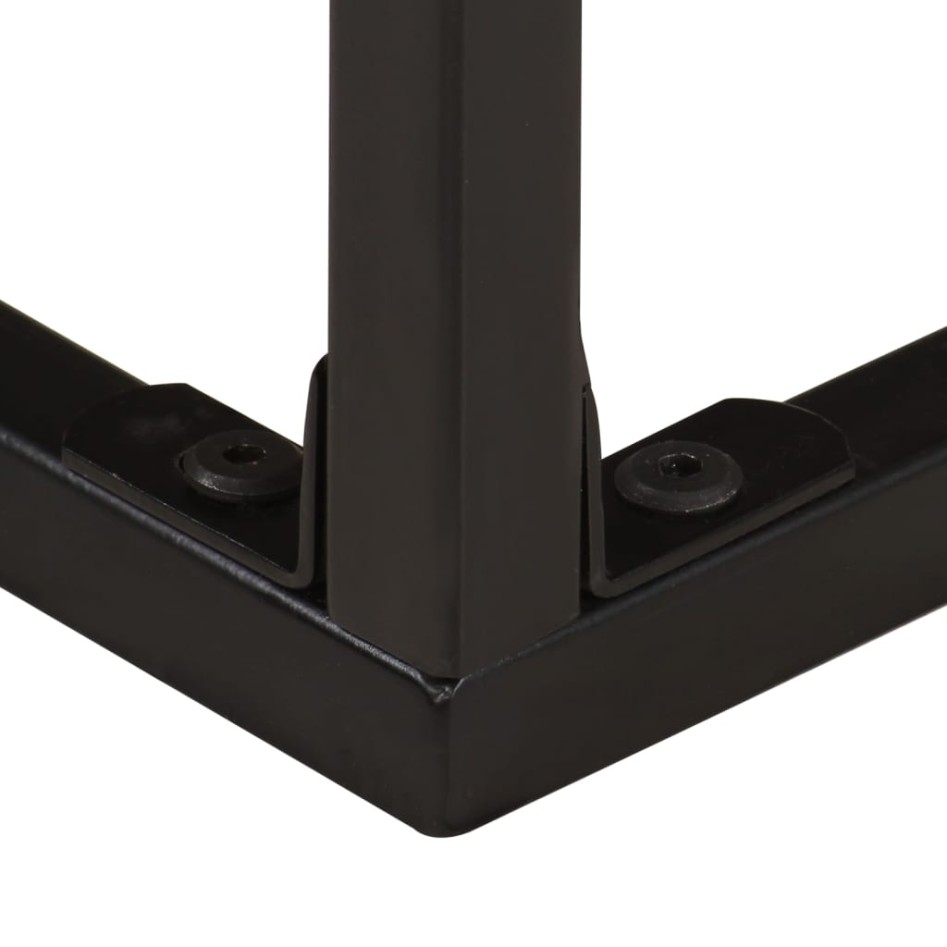 Mesa consola de madera maciza de acacia 120x30x75