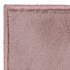 Alfombra de pelo sintético de conejo rosa envejecido 180x270