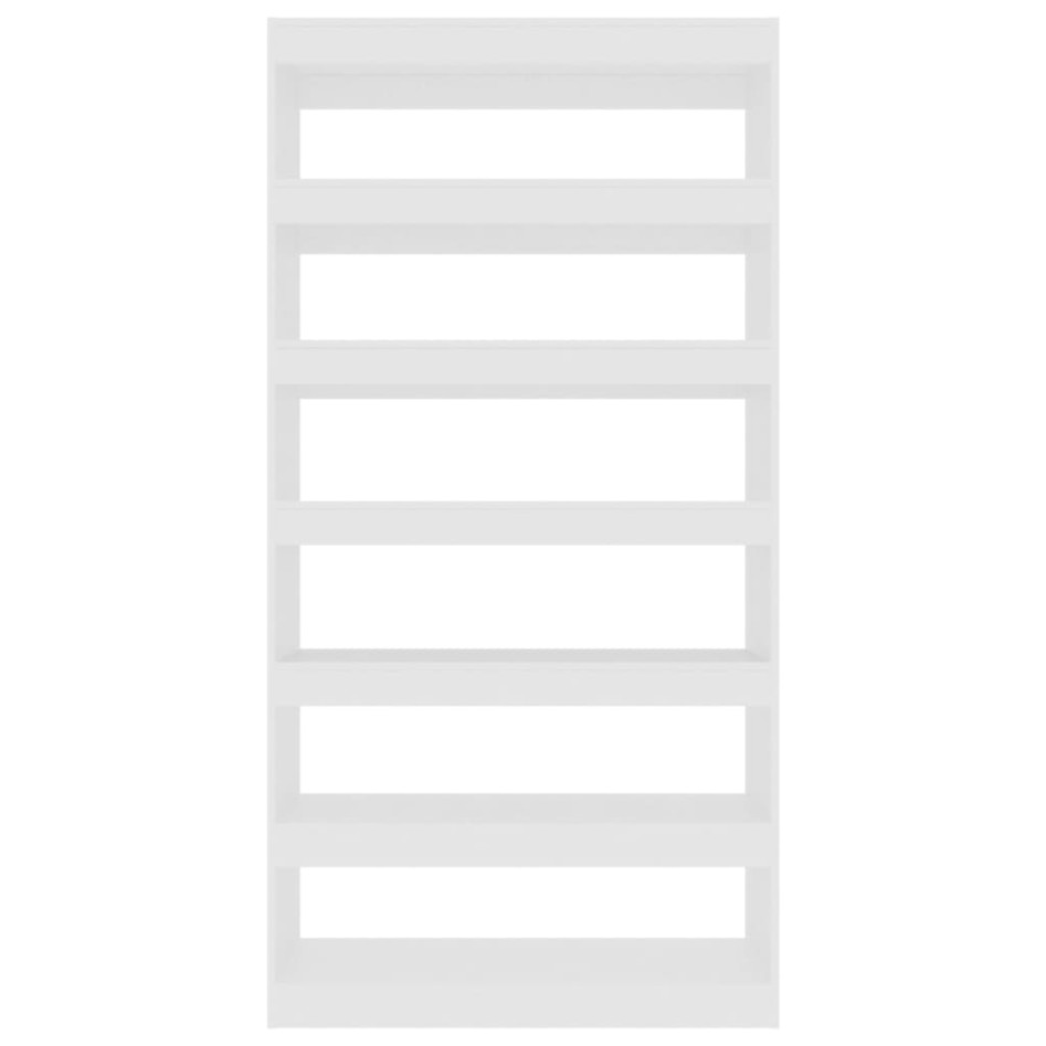 Estantería/divisor madera contrachapada blanco 100x30x198