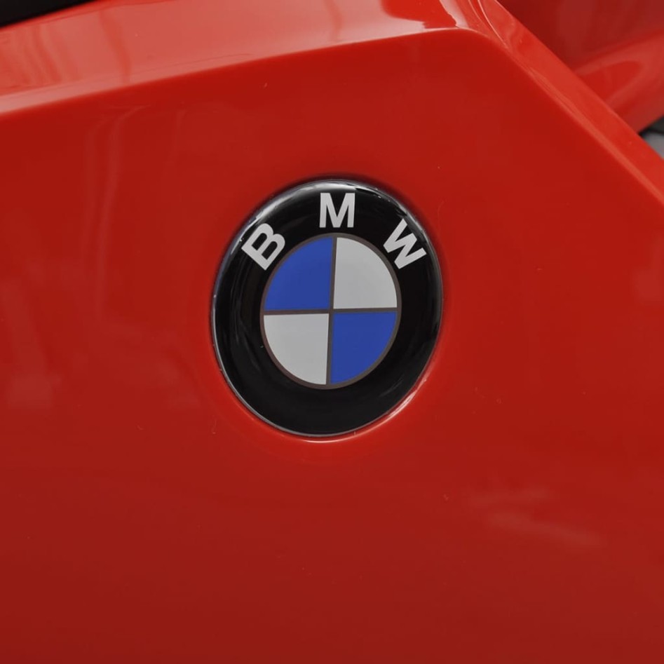 Moto eléctrica de juguete color rojo, modelo BMW 283 6