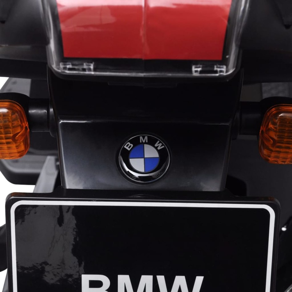 Moto eléctrica de juguete color rojo, modelo BMW 283 6