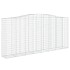 Cesta gaviones forma arco hierro galvanizado 400x50x180/200