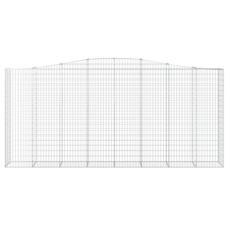 Cesta gaviones forma arco hierro galvanizado 400x50x180/200