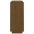 Aparador de madera maciza de pino marrón miel 104,5x34x80