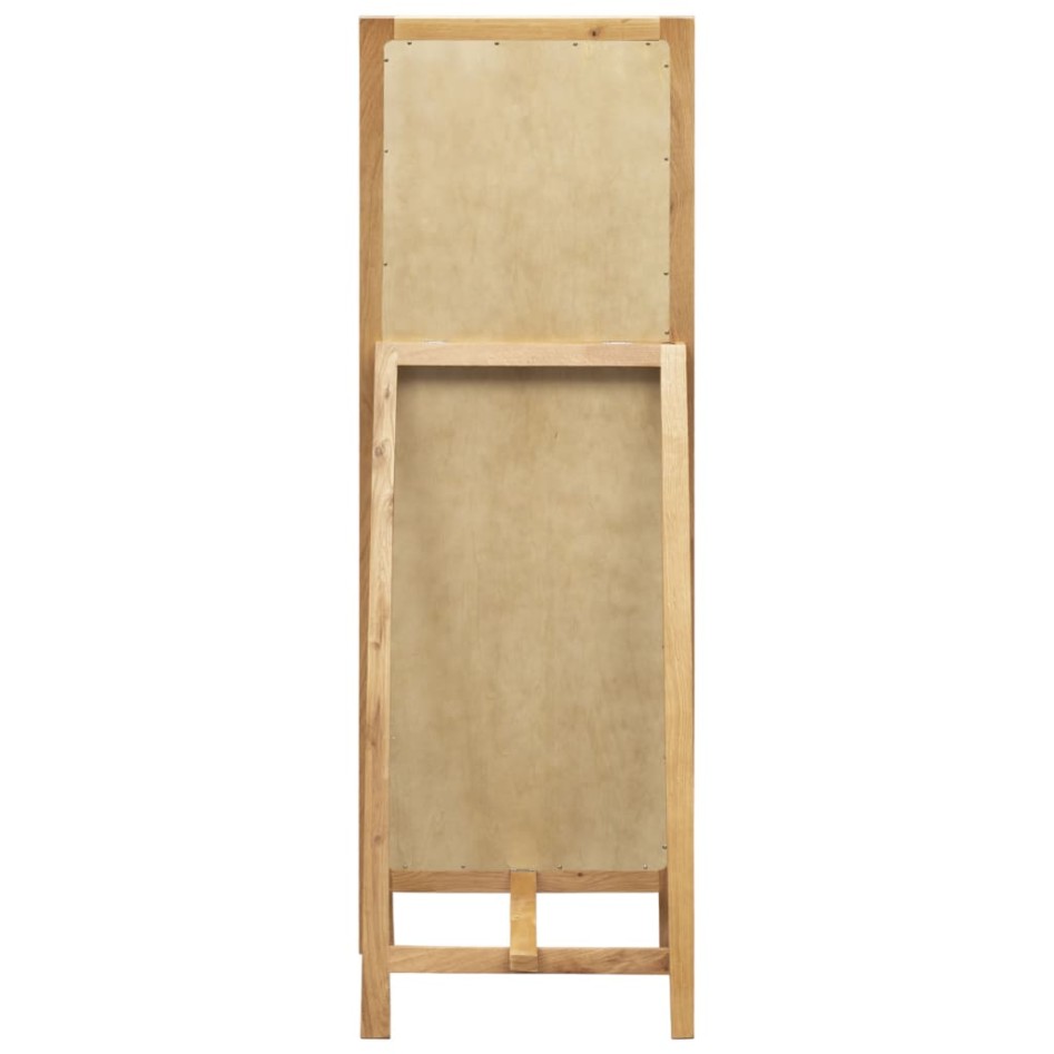 Espejo de pie 48x46,5x150 cm madera maciza de