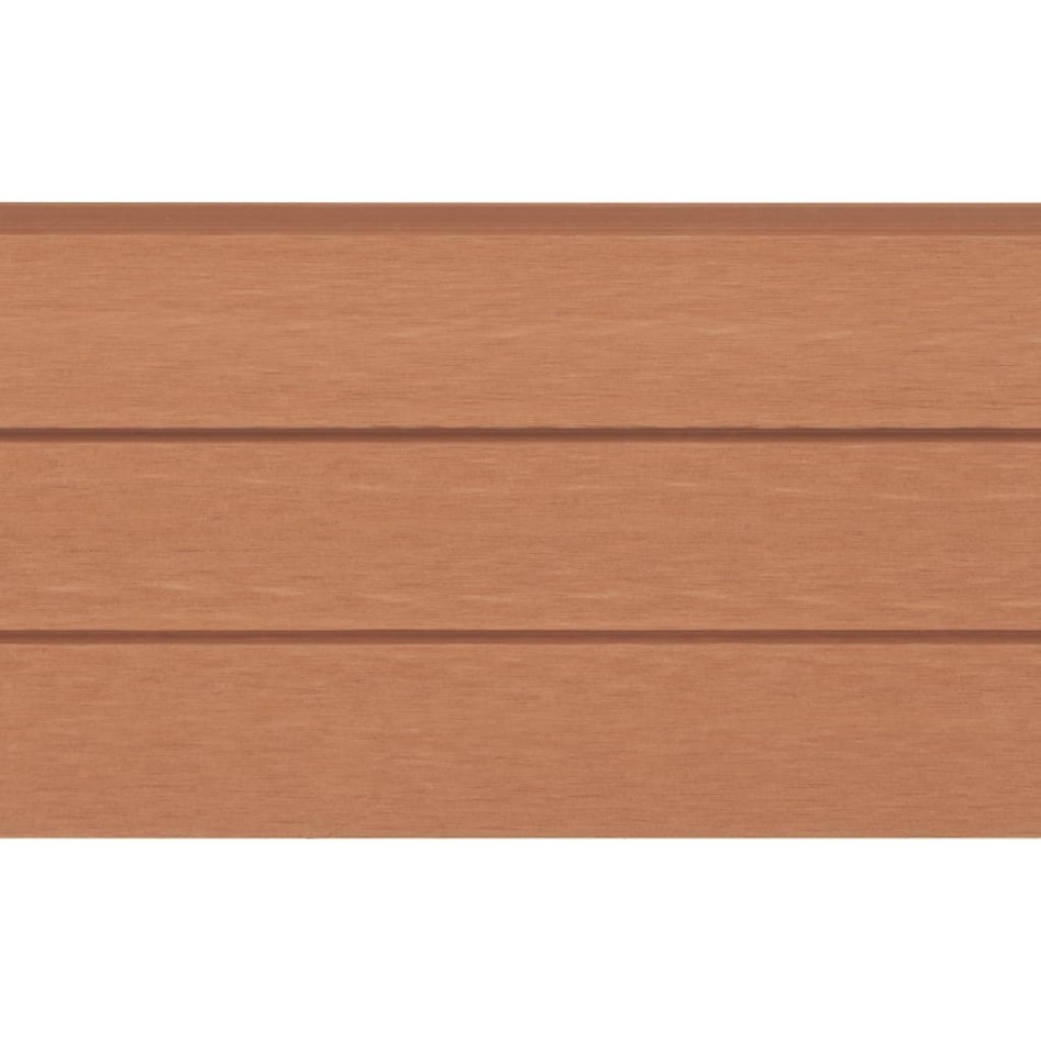 Tableros de valla de repuesto 9 uds WPC marrón 170