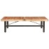 Mesa de centro de madera maciza de acacia 142x90x42