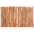 Mesa de centro de madera maciza de acacia 142x90x42
