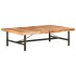 Mesa de centro de madera maciza de acacia 142x90x42